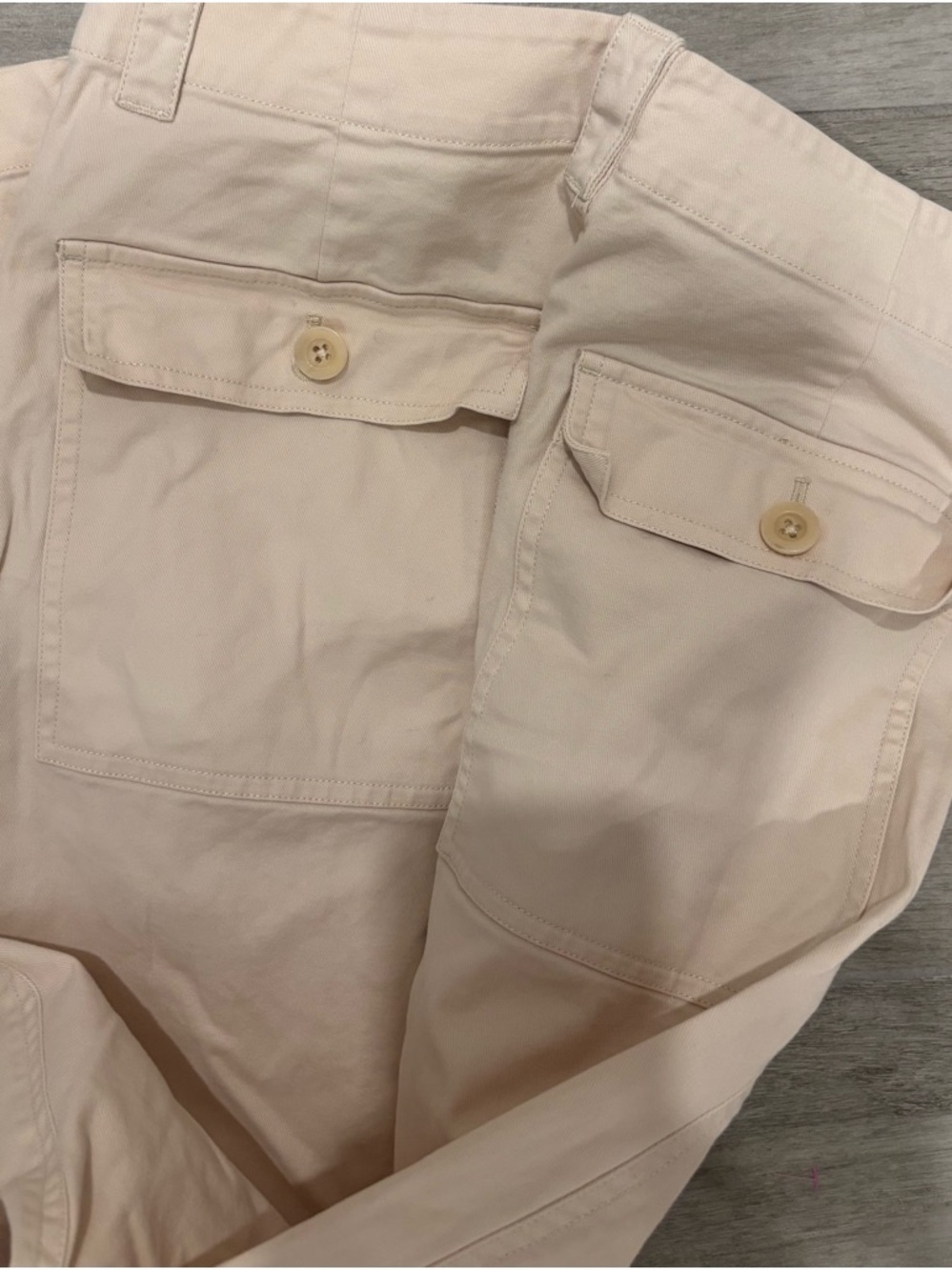 Jenni Kayne Cotton Ranger trouser in Cream size 8 - Picture 4 of 10